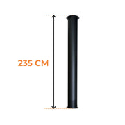 Toronto Tubo 195 cm – Comprimento Total 235 cm