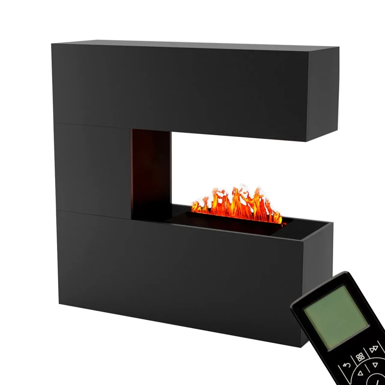 Schiller Preto - OMC 600 | Lareira a Vapor de Água Independente