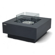 MANHATTAN Bioethanol Fire Table – Slate Black