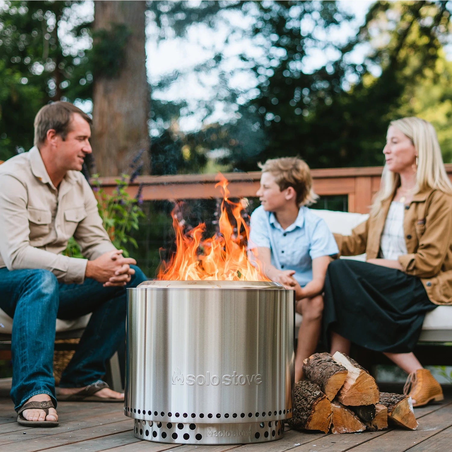 Bonfire + Stand 2.0 Smokeless Fire Pit