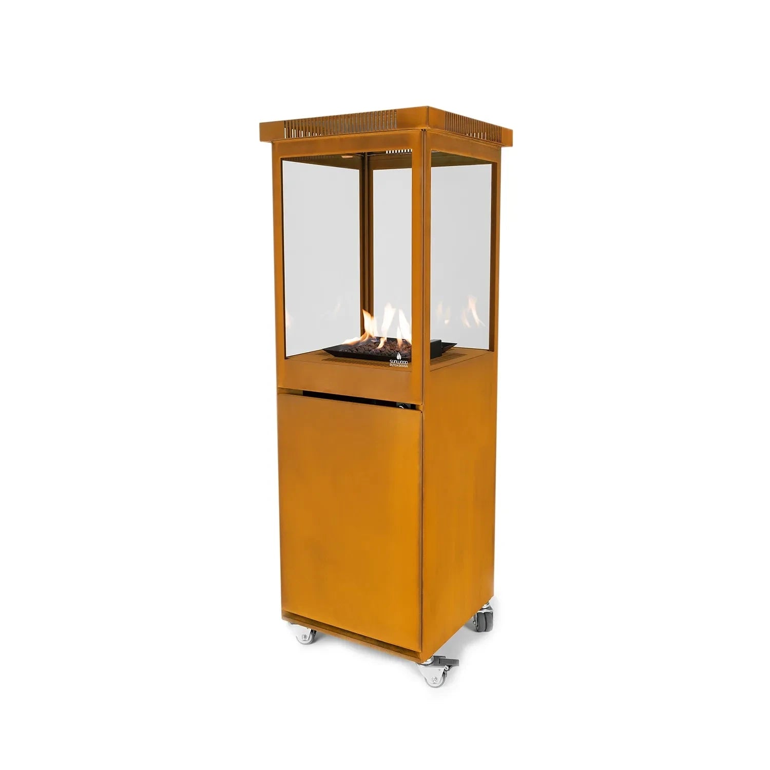 Marino Premium - Lareira de Exterior em Aço Corten