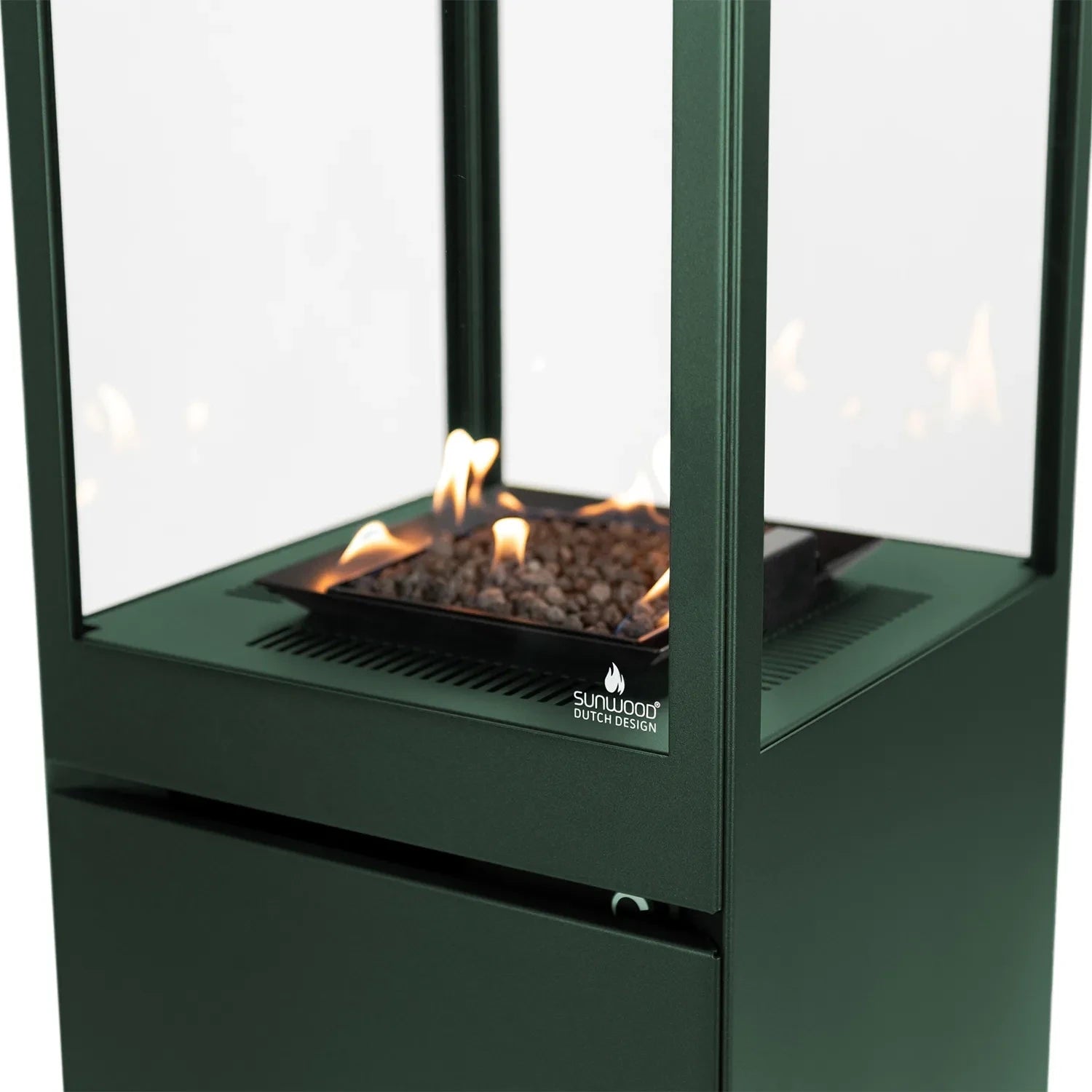 Marino Limited - Lareira de Exterior Verde Galáctico