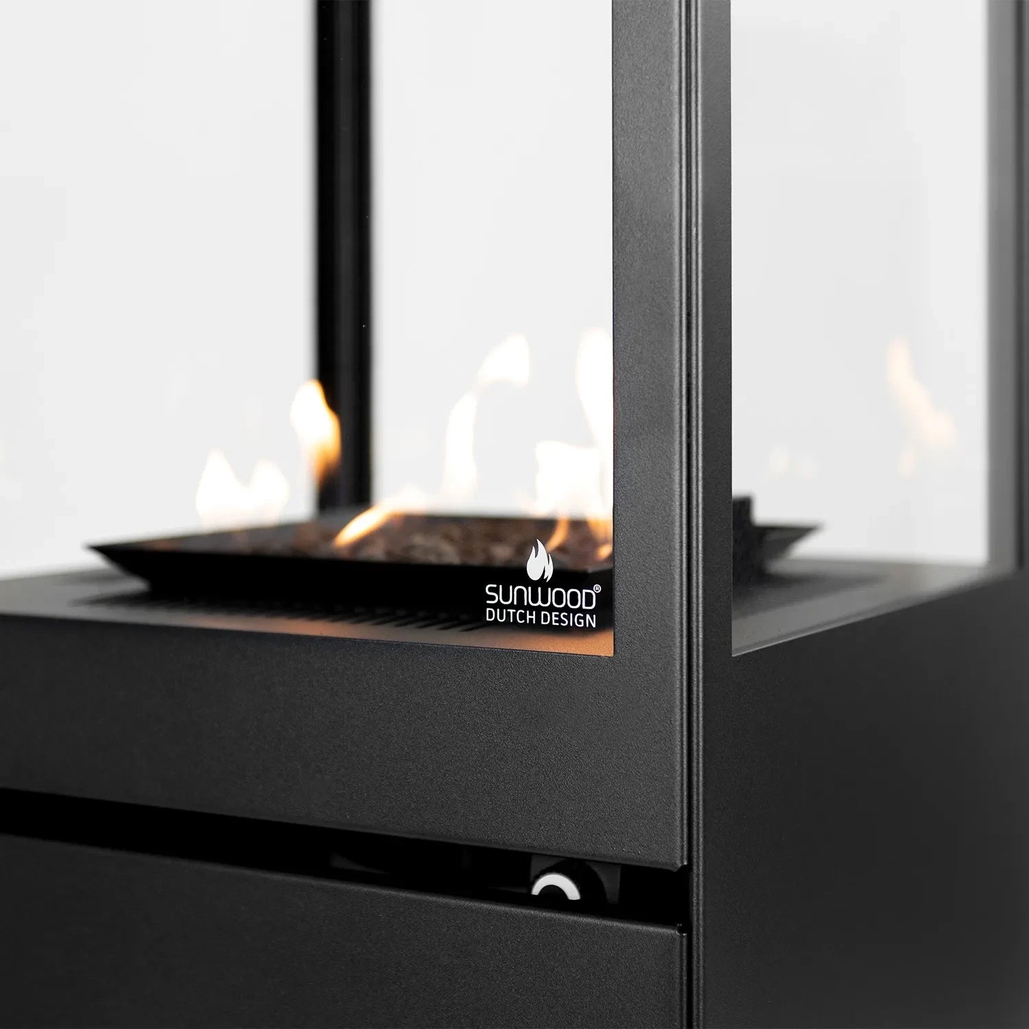 Marino Original - Lareira de Exterior Preto Mate