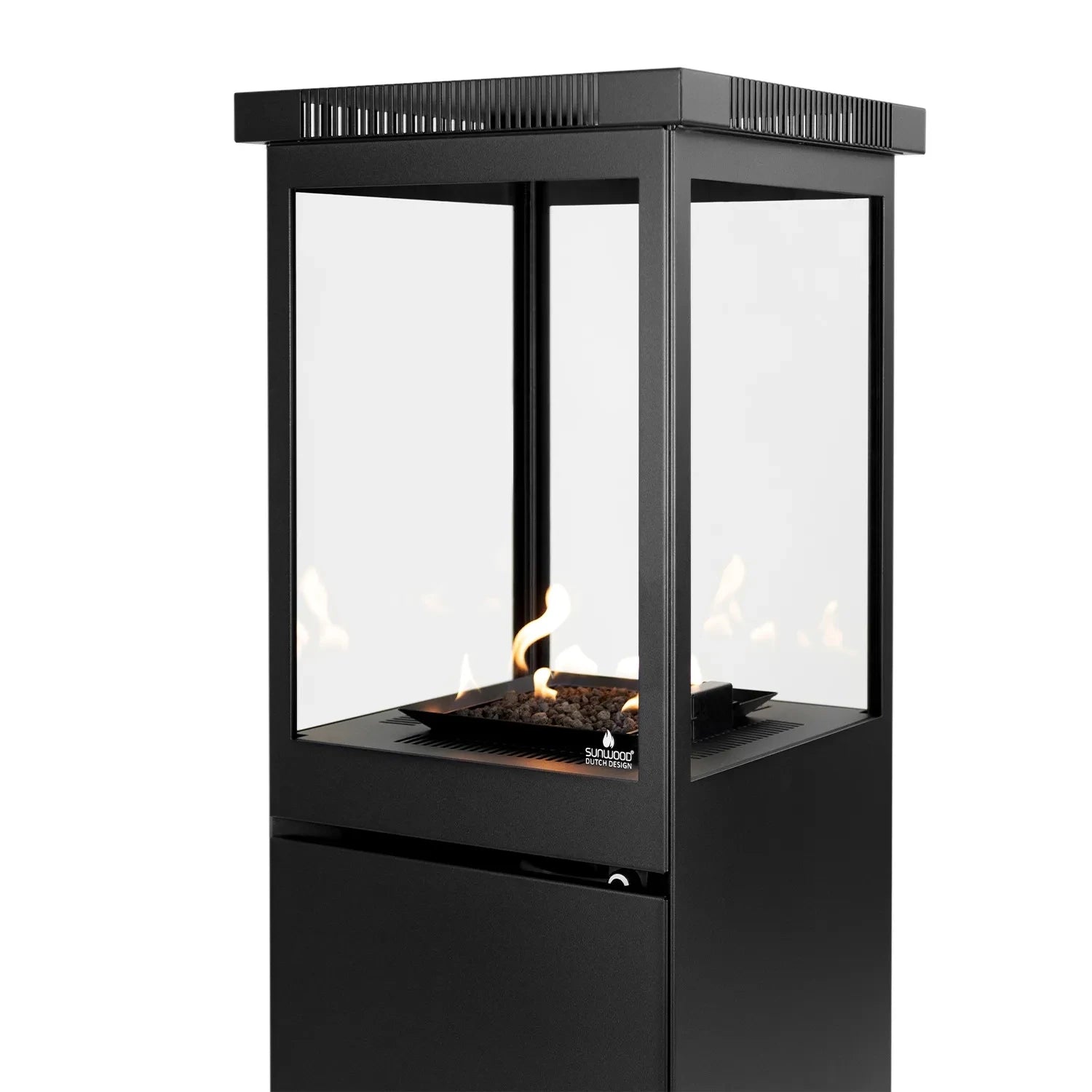 Marino Original - Lareira de Exterior Preto Mate