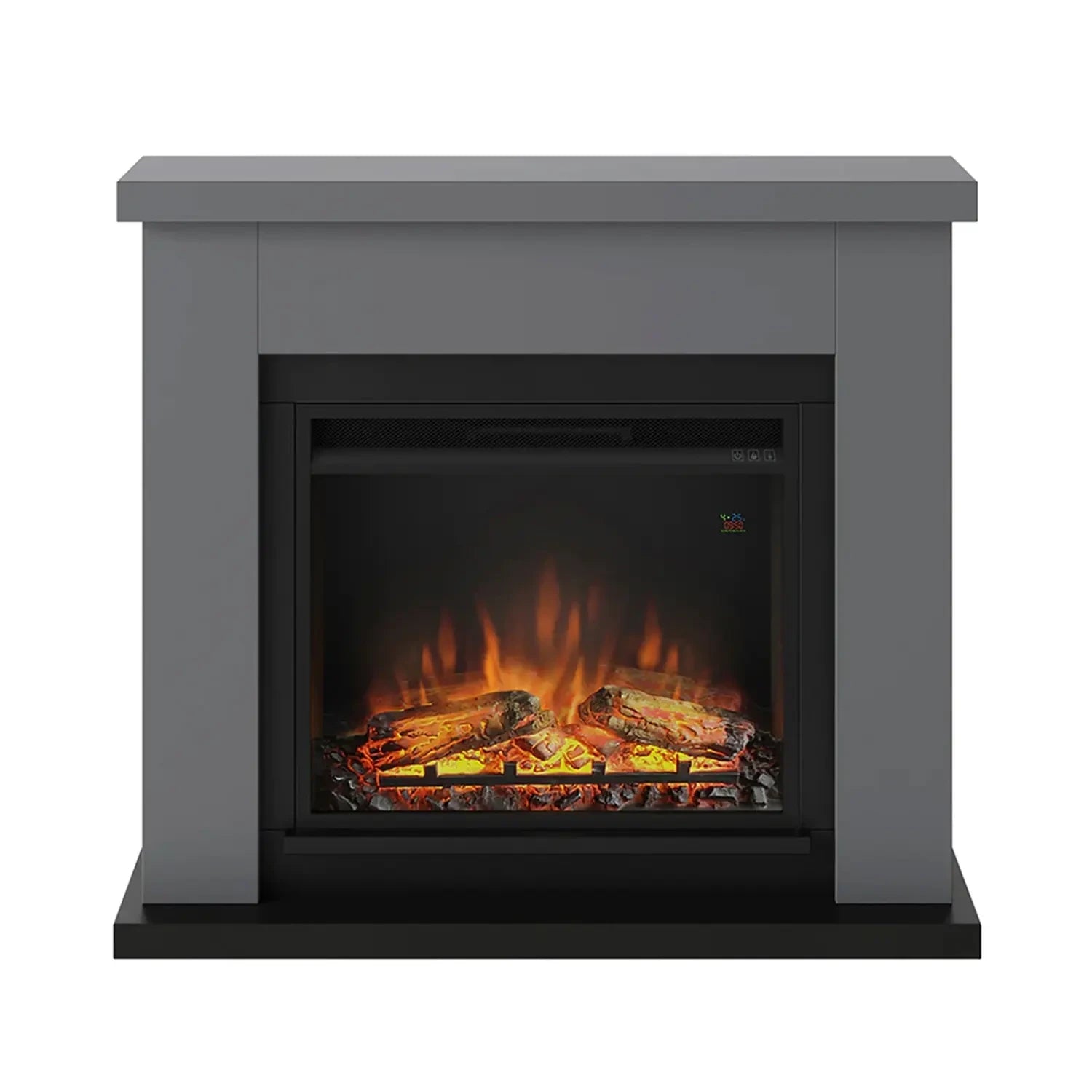 Frode Electric Fireplace - Grey