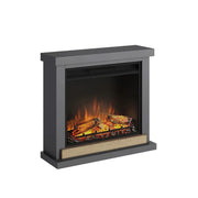 Hagen Electric Fireplace - Grey
