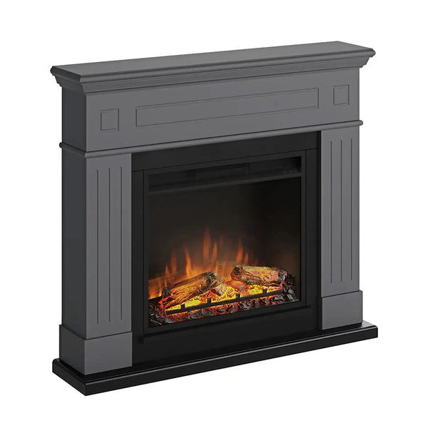 Larsen Electric Fireplace - Grey
