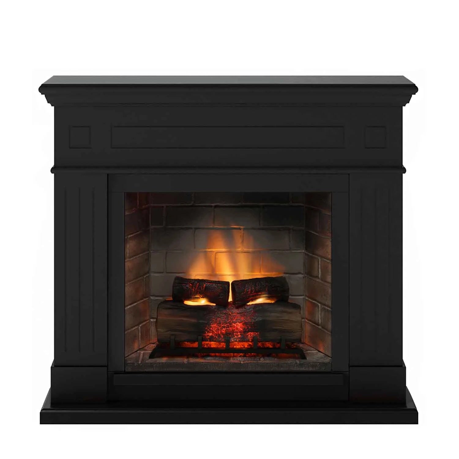 Larsen Electric Fireplace - Black