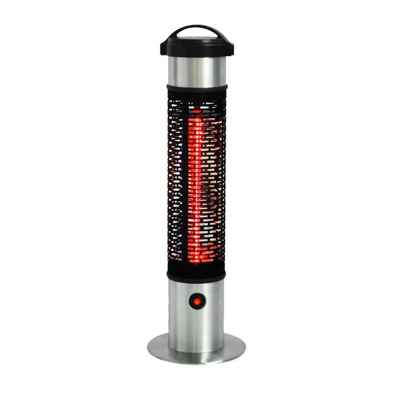 Aquecedor de Mesa Modelo 1200 W - Prateado