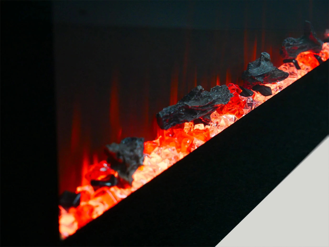 Titanite Built-In Electric Fireplace - 91 cm