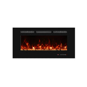 Titanite Built-In Electric Fireplace - 91 cm