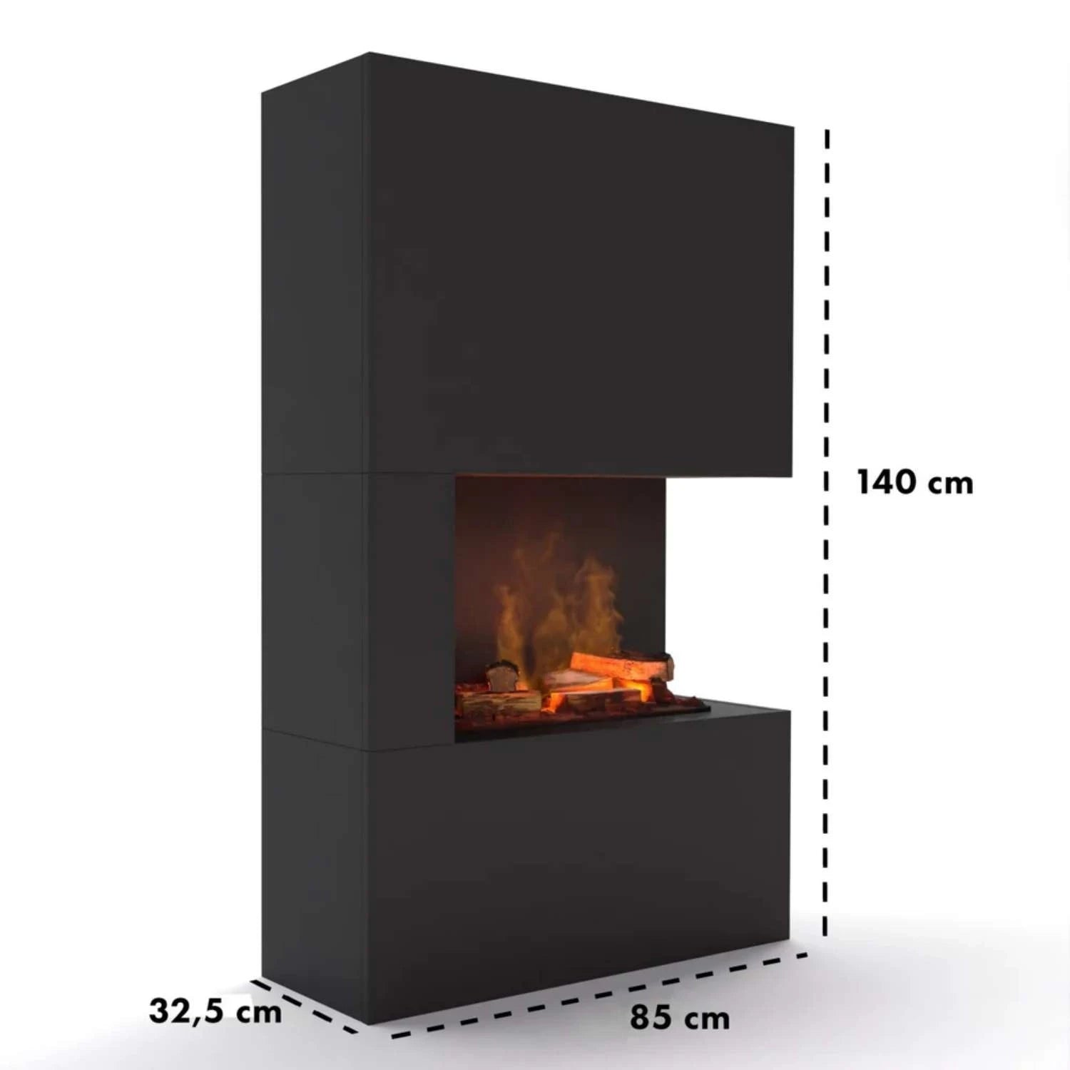Tucholsky Left Corner Black - OMC 600 | Freestanding