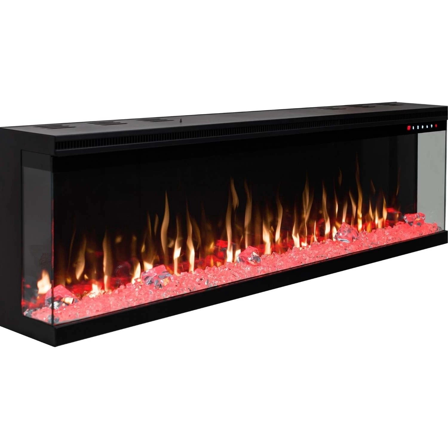 Unique 107 cm - Three-sided Electric Fireplace