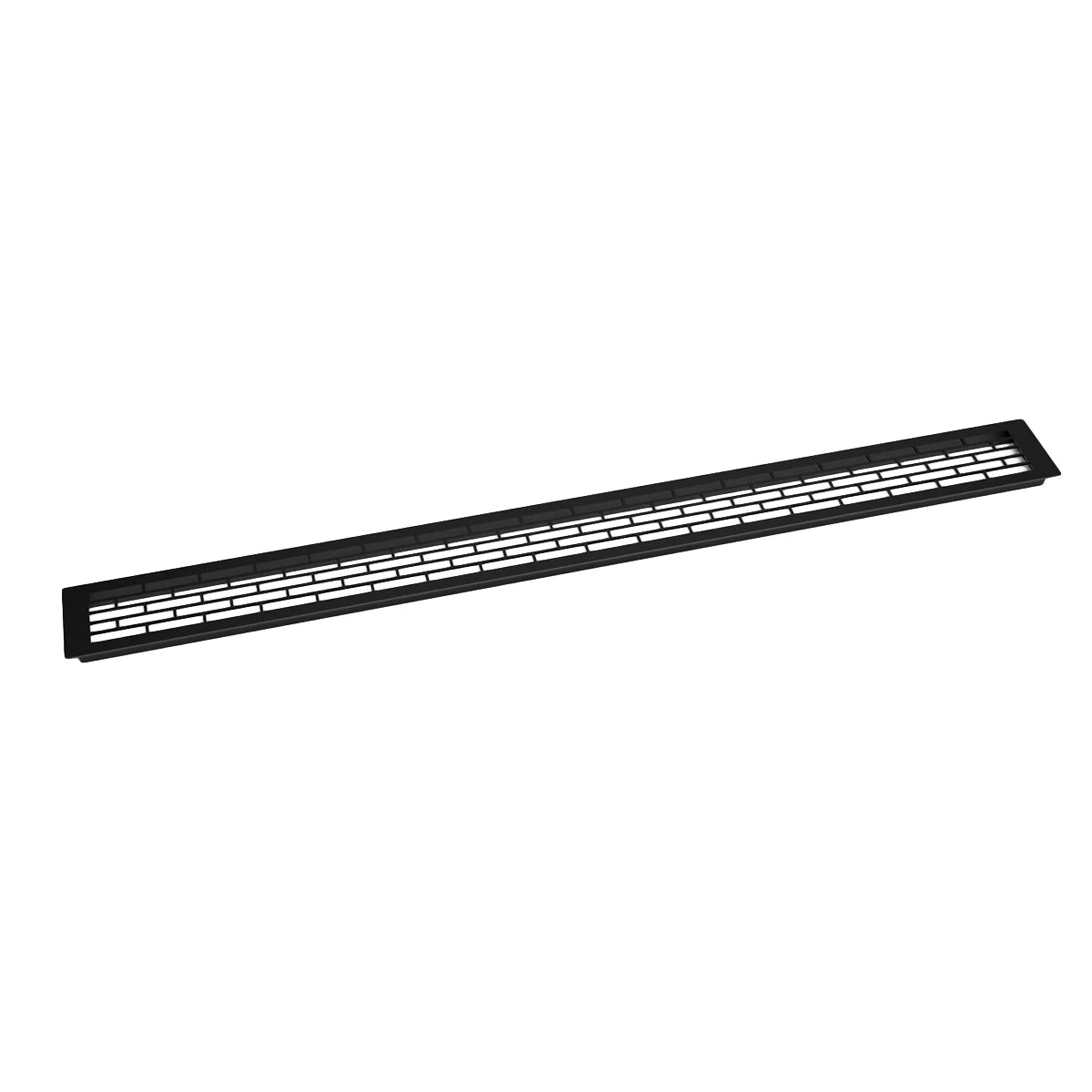 Grelha de Ventilação Preta - 100x9 cm - 450 cm²