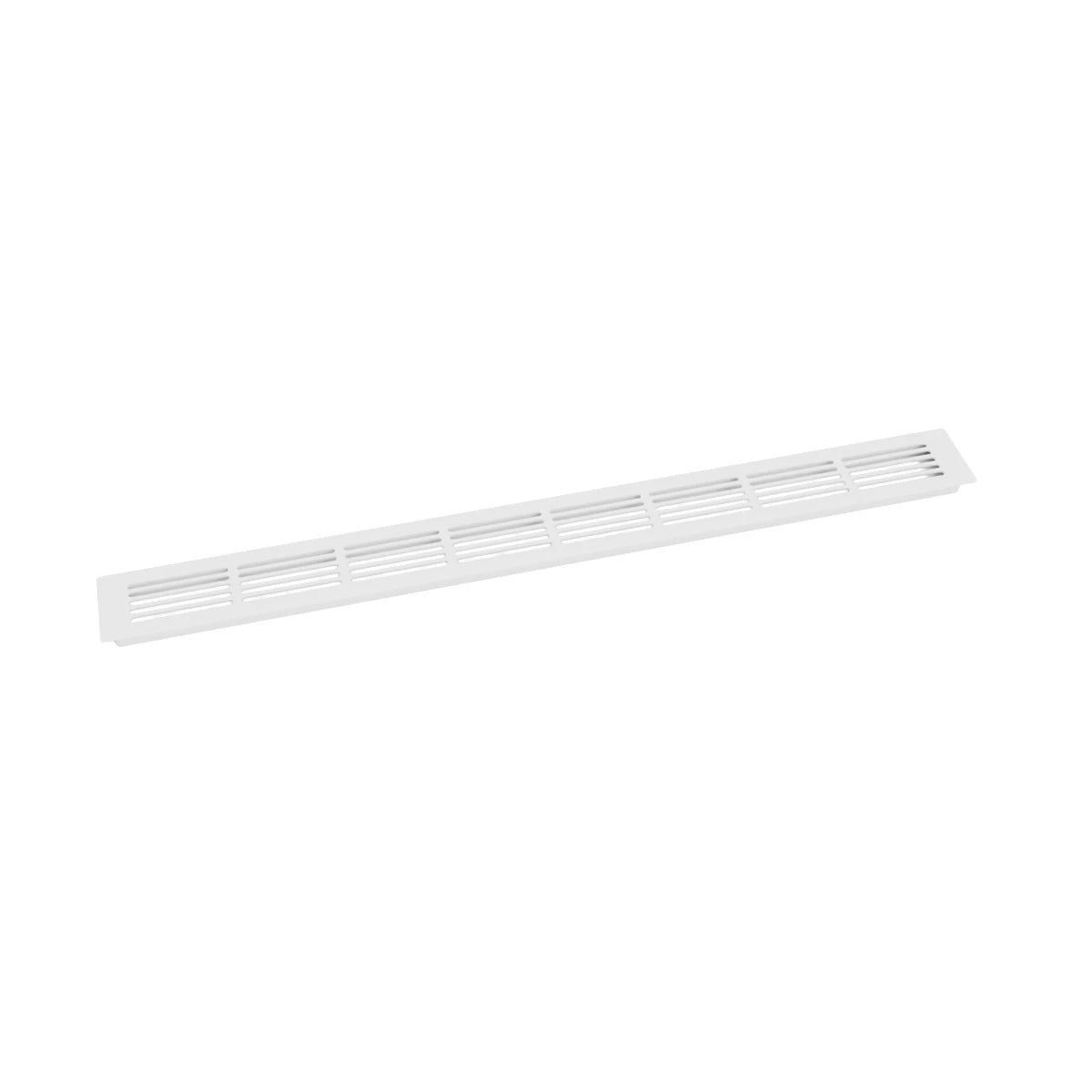 Ventilation Grille White - 80x7.6 cm with a ventilation area of 210 cm²