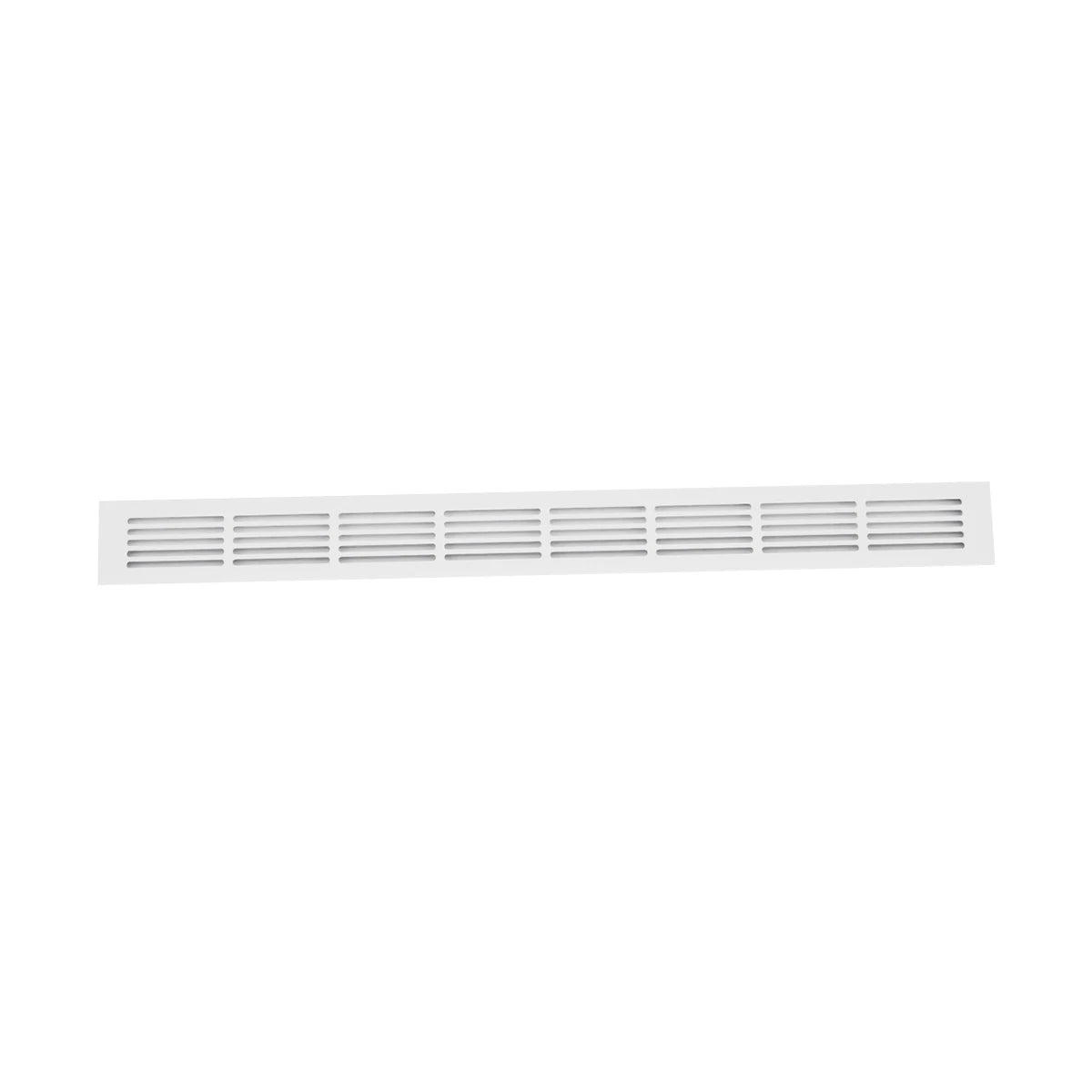 Ventilation Grille White - 80x7.6 cm with a ventilation area of 210 cm²