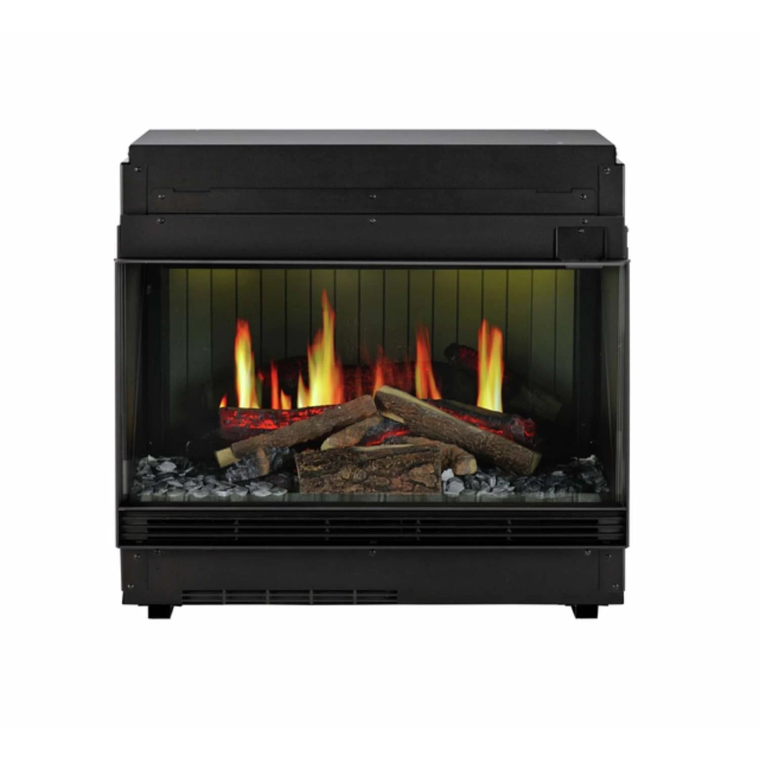 Vista 70 Electric Fireplace Insert in Black