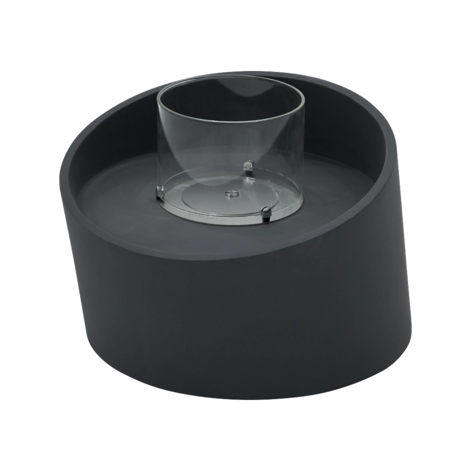 TORRE Bioethanol Fire Column – Slate Black