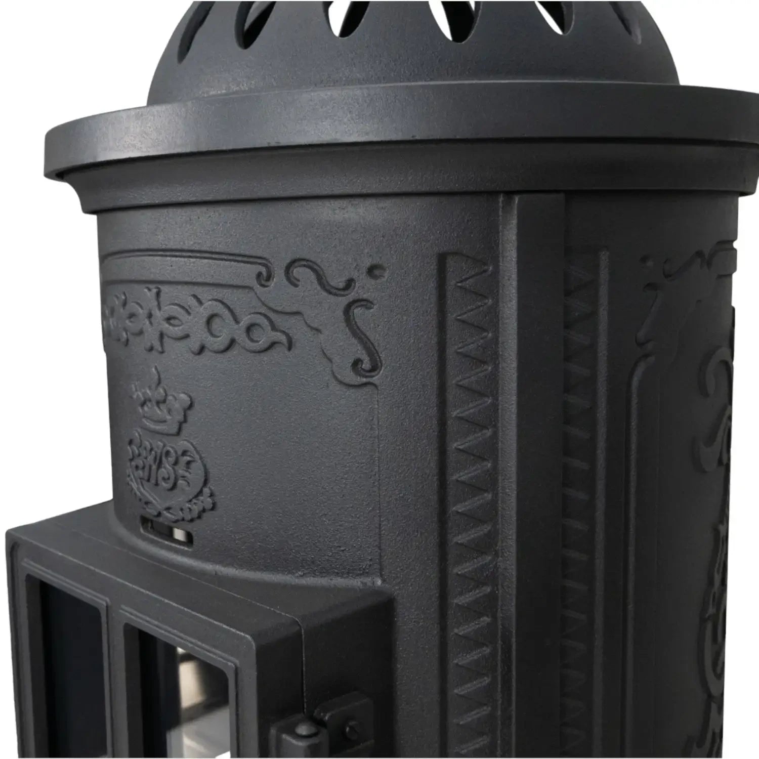 Westbo Carl 120 Bioethanol Fireplace - Cast Iron