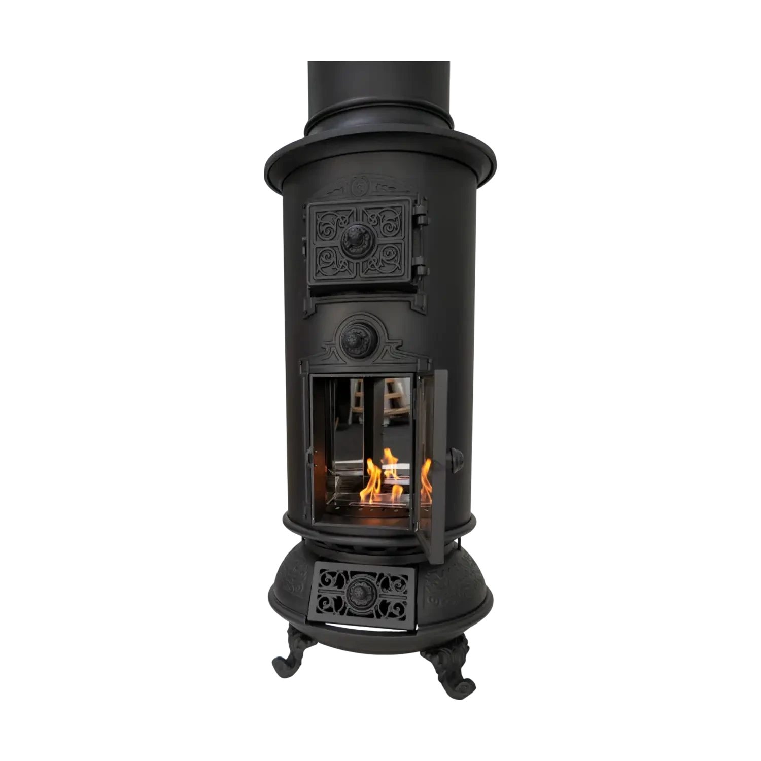 Westbo Classic - Black Freestanding Bioethanol Fireplace