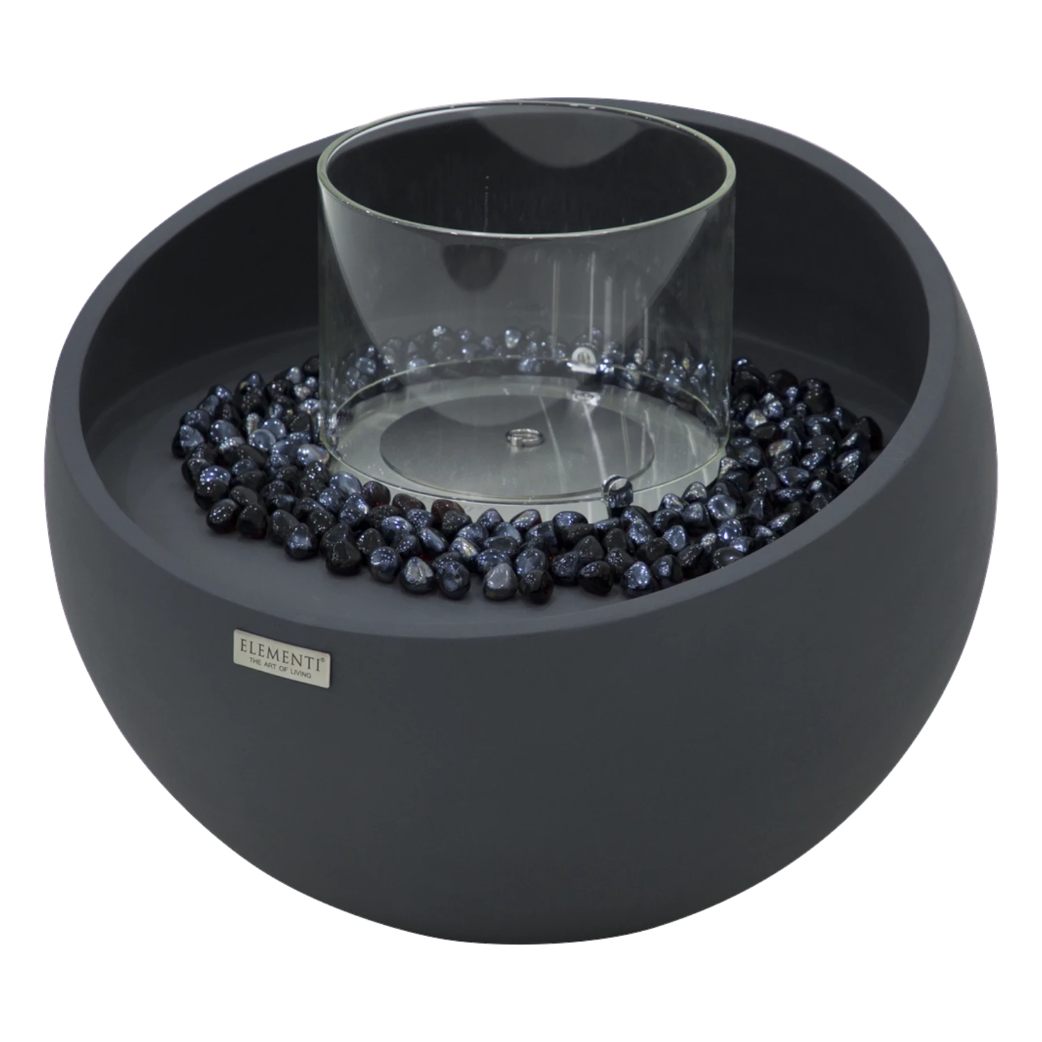 FIRENZE Taça de Fogo a Bioetanol – Preto Ardósia