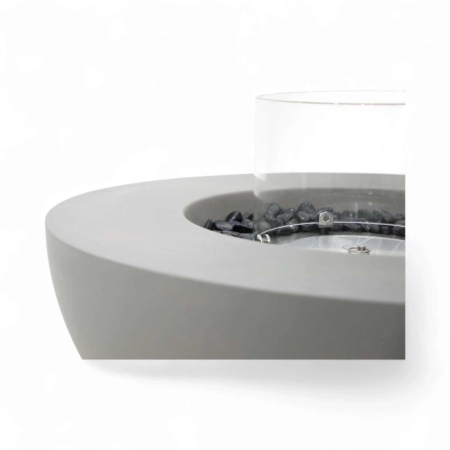 ROCA Bioethanol Fire Table – Space Grey