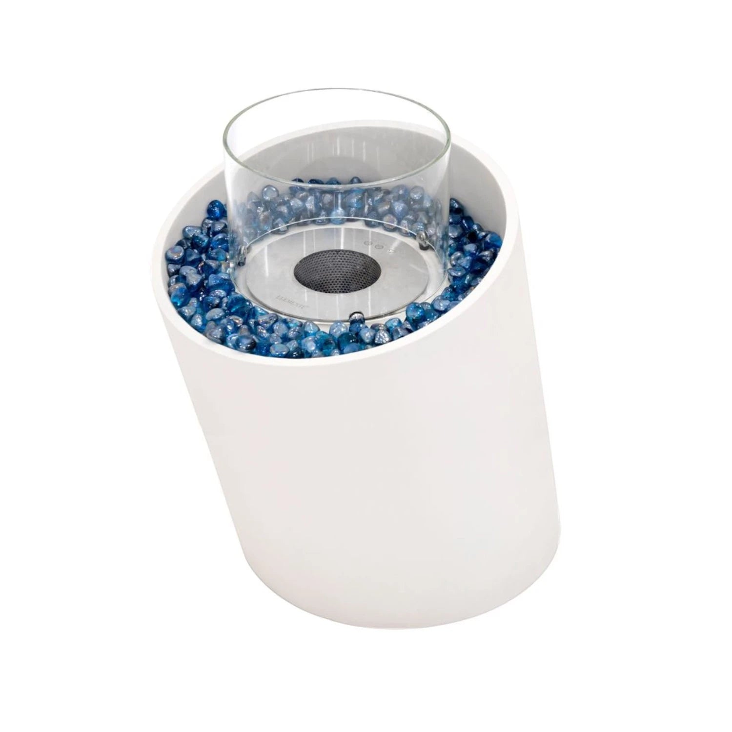 TORRE Coluna de Fogo a Bioetanol M – Branco Creme