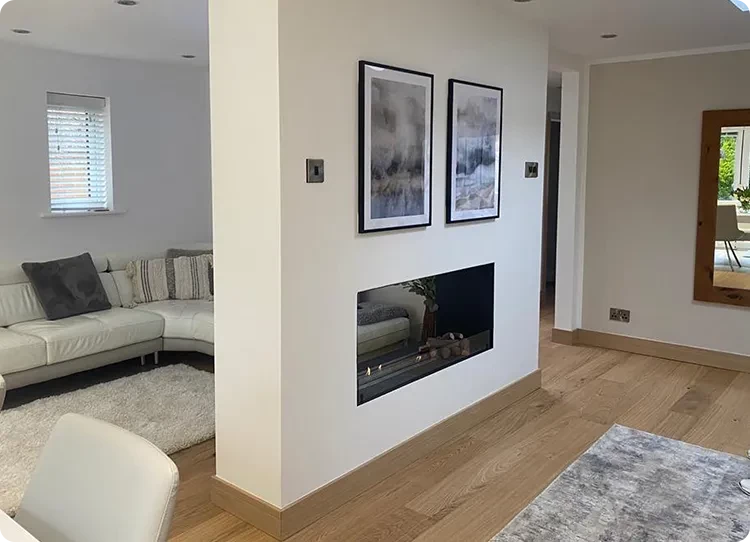 Foco Two 1200 Built in Bioethanol Fireplace