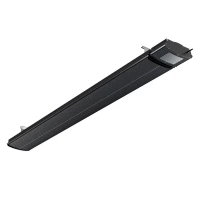 Aquecedor de exterior por infravermelhos Heation Heatbar Pro 2400 com controlo remoto e controlo Wi-Fi