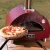 Moderno Portable - Forno de Pizza a Gás - Vermelho