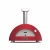 Moderno 2 Pizze - Forno de Pizza a Lenha - Vermelho