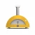 Moderno 3 Pizze - Forno de Pizza a Lenha - Amarelo