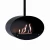 Halifax Black Oval - Lareira a Bioetanol Suspensa - 60 cm