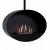 Halifax Black Oval - Lareira a Bioetanol Suspensa - 80 cm