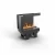 Lareira Cool Flame 500 de Canto Direito da Planika Fires