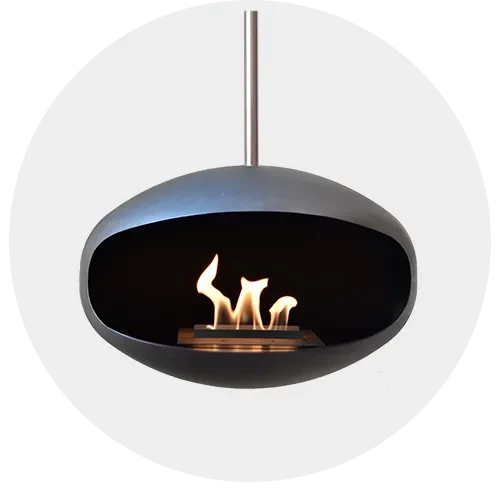 Suspended Bioethanol Fireplaces